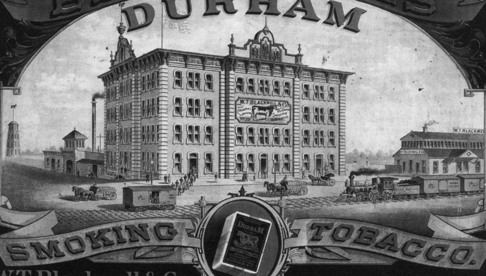 Durham Tobacco Company in 1870